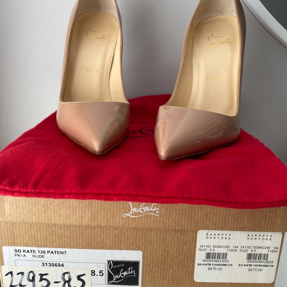 Christian Louboutin Shoes - So Kates Nude/120/